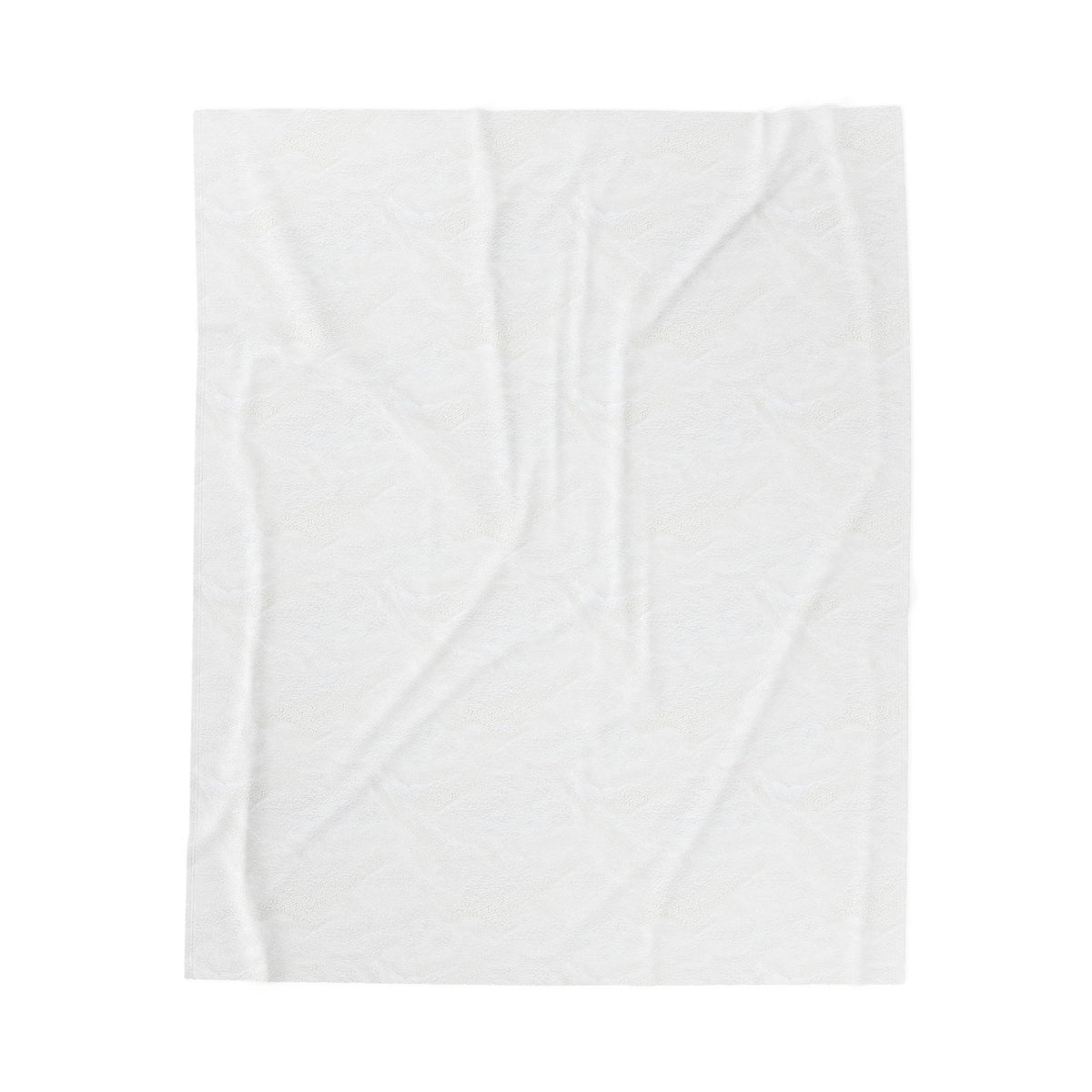 Velveteen Plush Blanket — Black Graffiti Anime King Design (“Don’t Care”)