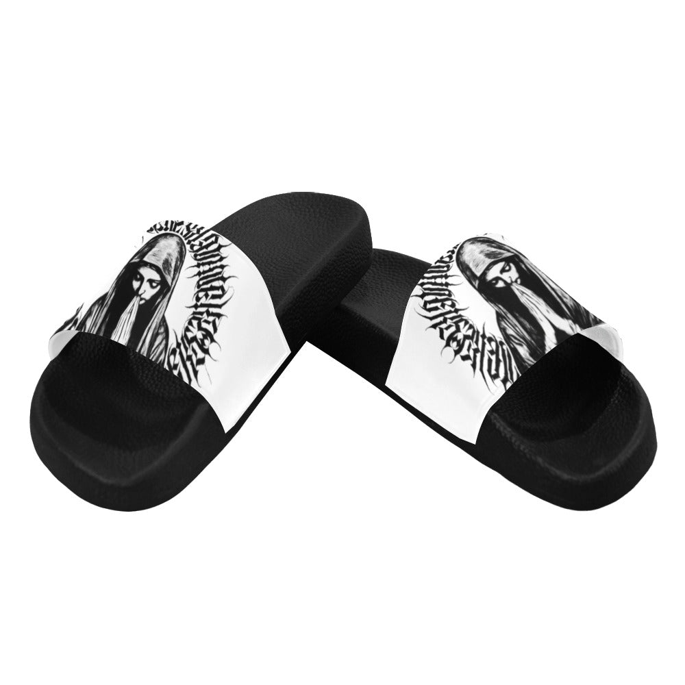 Prayers Womens slides Women's Slide Sandals (Model 057)