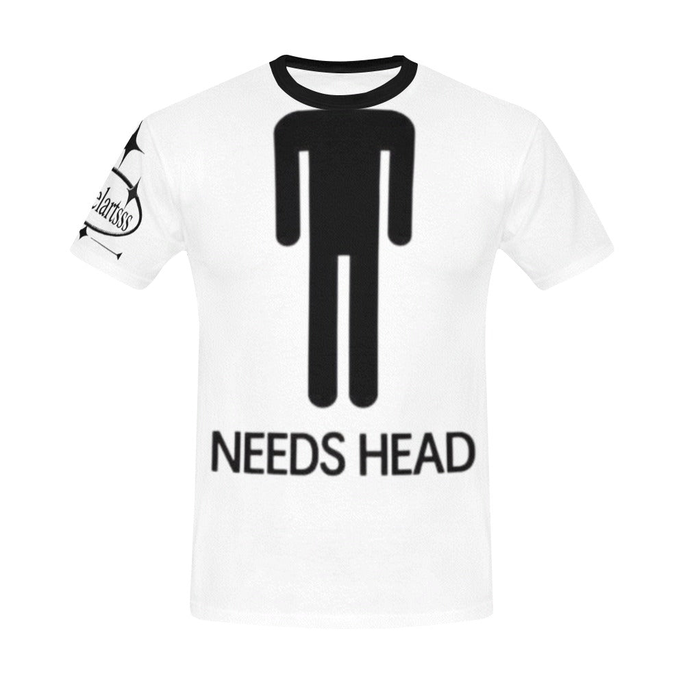NEEDS HEAD MENS SHIRT All Over Print T-Shirt for Men (USA Size) (Model T40)