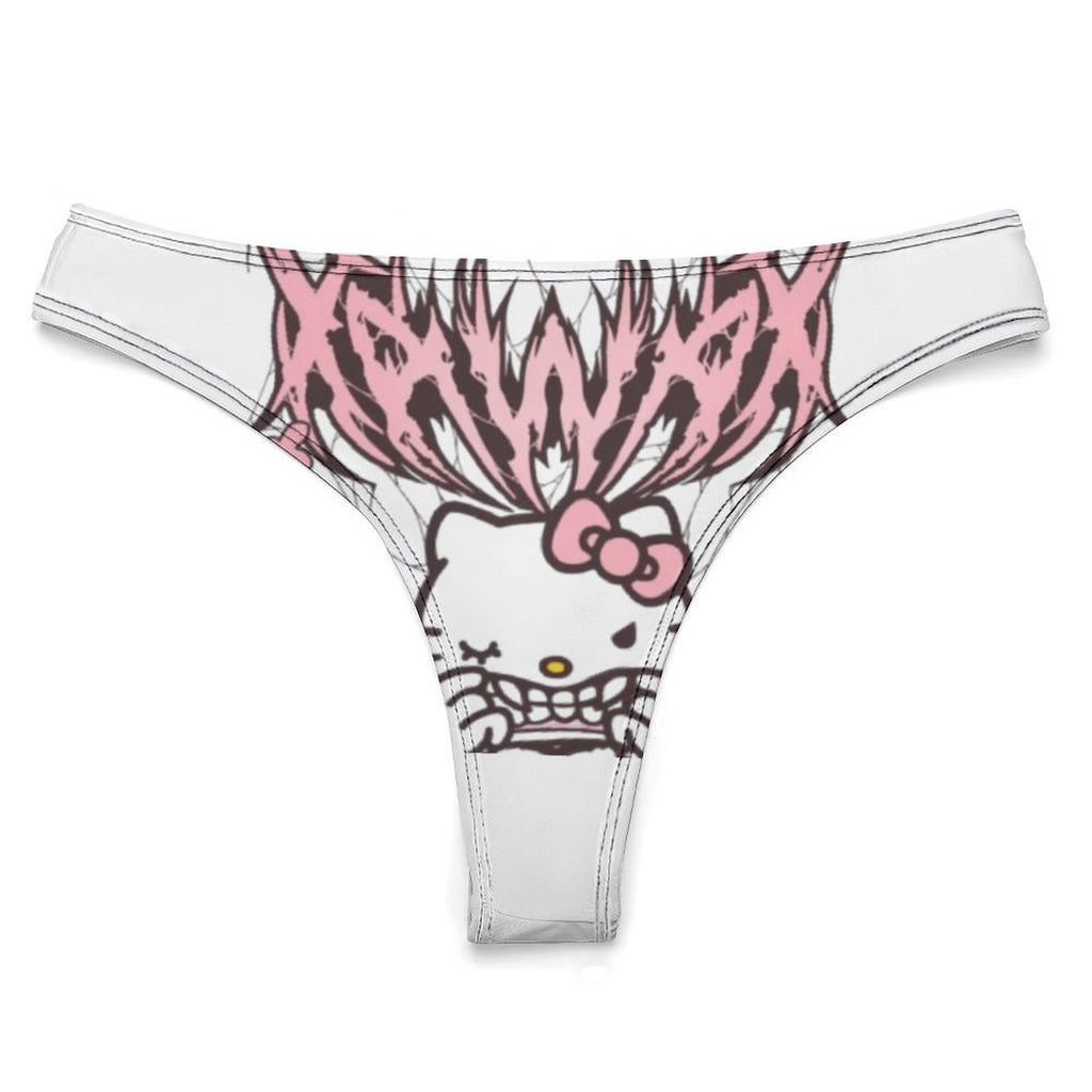 XAWAX hello-kitty womens underwear All-Over Print Women's Cotton Underwear