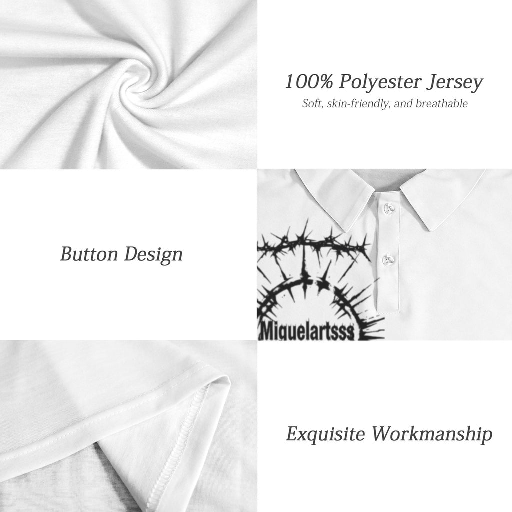 Angel mens button up shirt