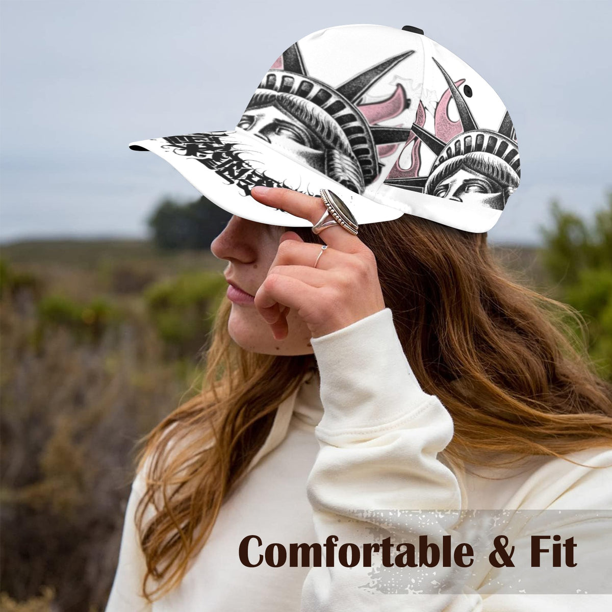 Liberty Cap All Over Print Dad Cap